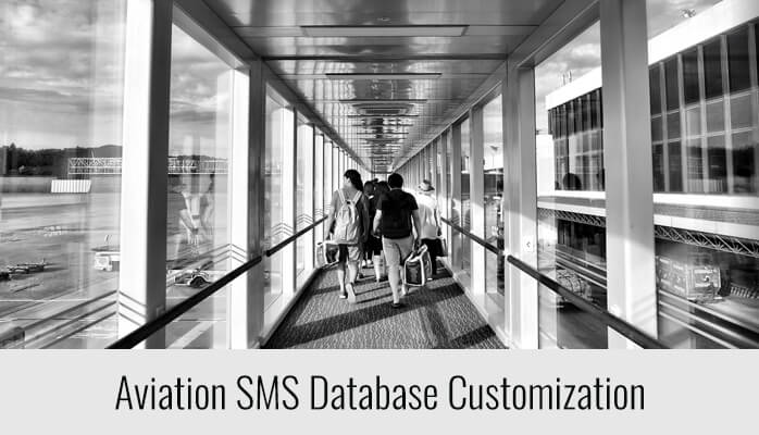 Aviation SMS Database Customization